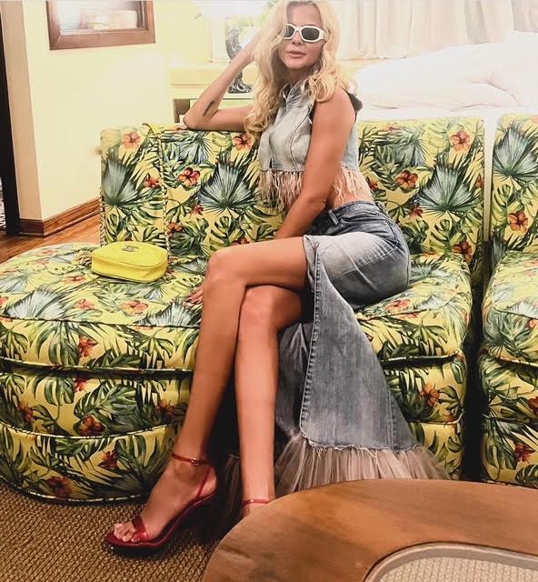 gucci Upcycled tulle skirt