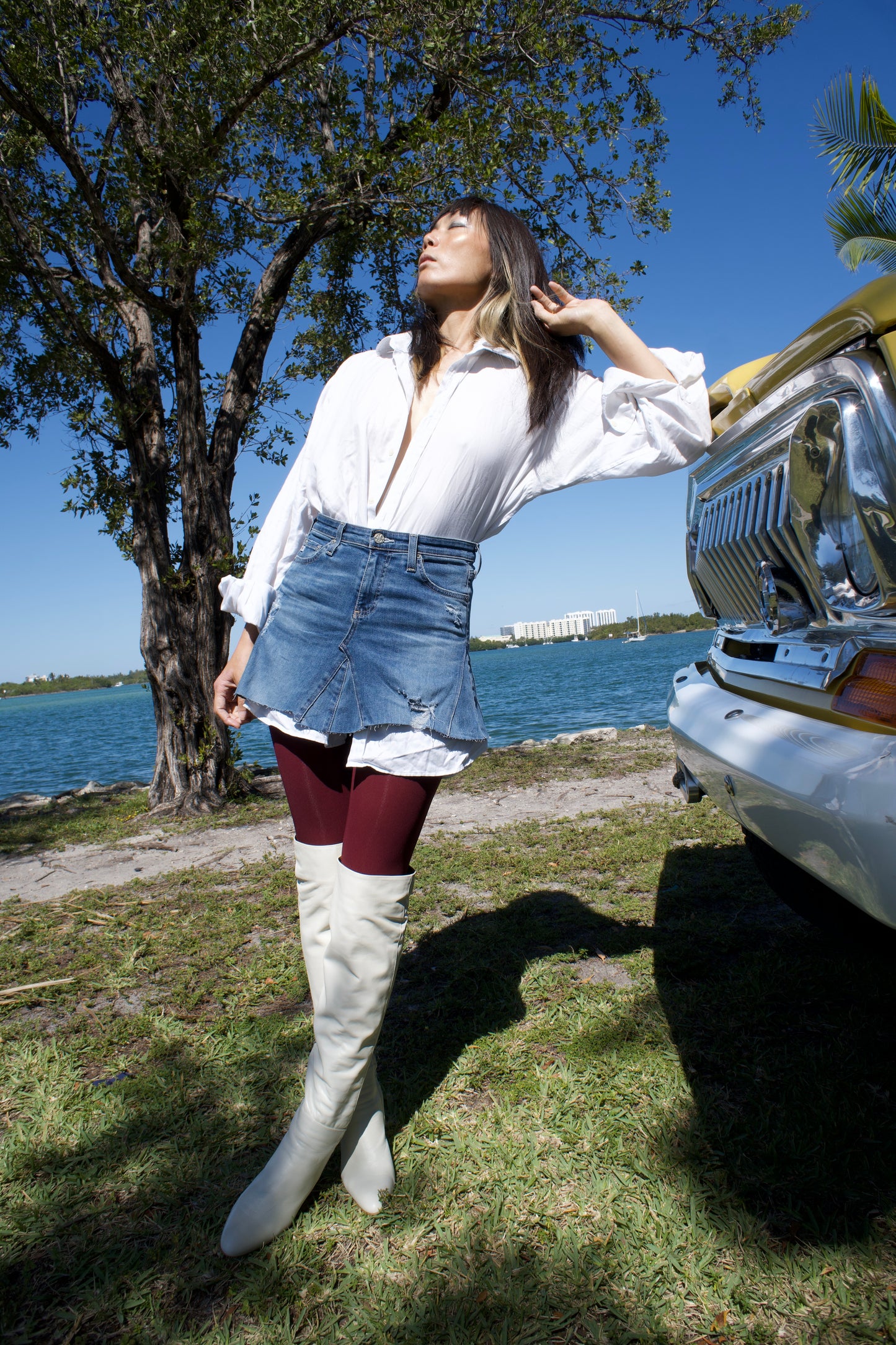 D-RAW MINI Denim Skirt